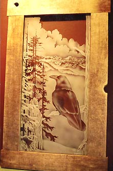 Etched Glass Art by Paul Crawford